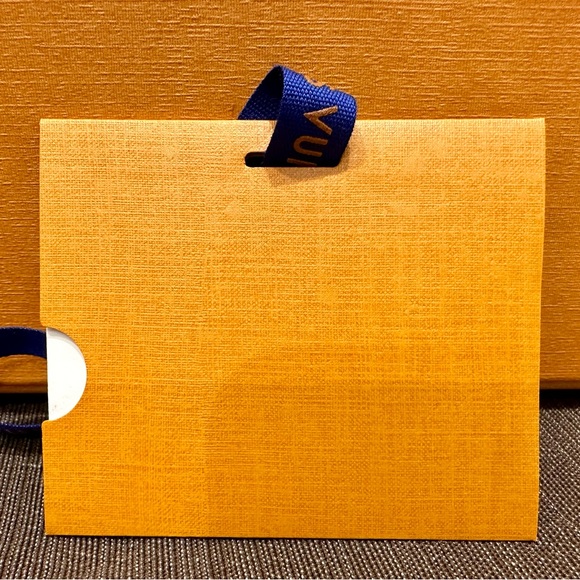 Authentic LOUIS VUITTON gift bag, box with tissue, ribbon, card/envelope, sleeve - Picture 10 of 16